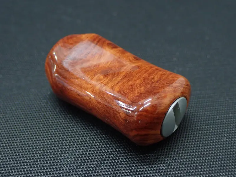 わたらせ樹脂工房製スタビライズドウッドノブシマノ用左です。 中古 わたらせ樹脂工房 シマノ左巻き用I型ノブ 花梨瘤 杜の家ブルック 通販