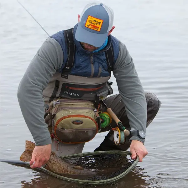 リバーベッドカモ（ネット/ブラック）