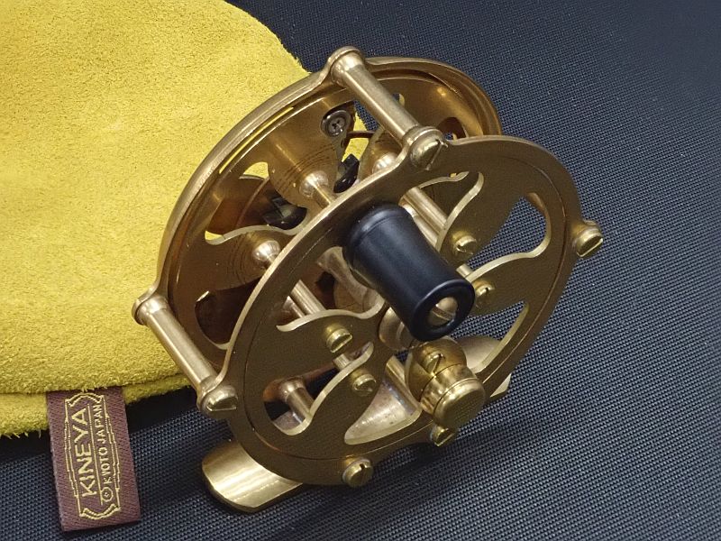 中古 フライリール【KINEYA】 カボス ナローモデル 真鍮 杜の家