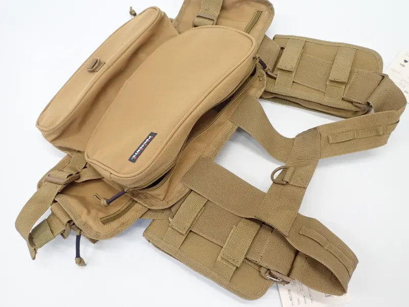 中古【リトルプレゼンツ】 V-27 ストラップベスト TC カーキ 杜の家