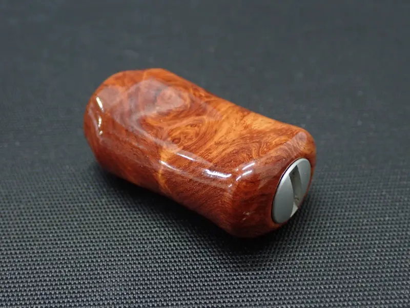 中古 わたらせ樹脂工房 シマノ左巻き用I型ノブ 花梨瘤 杜の家ブルック 通販