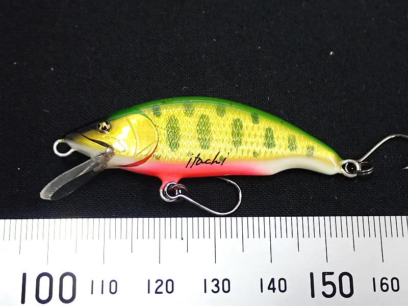中古【itachi minnow】 AMENOHA50S G・グリーンチャートヤマメRB 杜の
