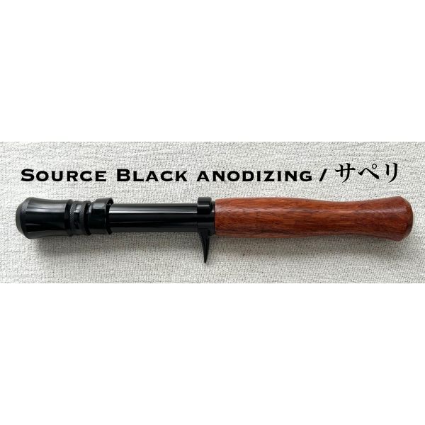 【サバスフィッシング】Source シングルグリップ サペリブラックアルマイト