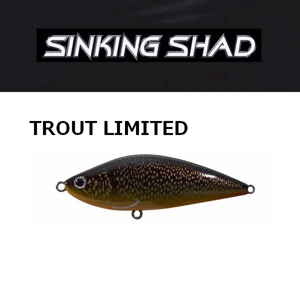 【タックルハウス】 シンキングシャッド トラウトLTD. 70