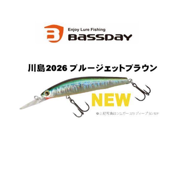 【バスデイ】  ドリフトトゥイッチャー100S 川島2026 ブルージェットブラウン(予約申し込み)