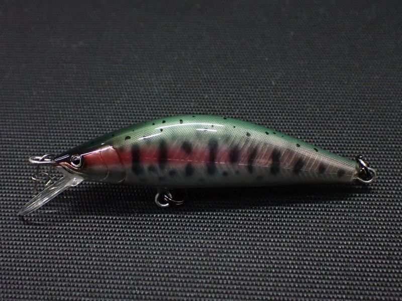 【レイチューン】フルハンドメイド フラットサイド バルサ50S ヤマメ