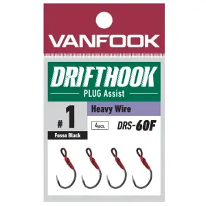【ヴァンフック】 DRS-60F ドリフトフック プラグアシスト ヘビー