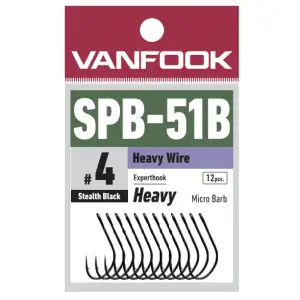【ヴァンフック】 SPB-51B エキスパートフック ヘビー マイクロバーブ