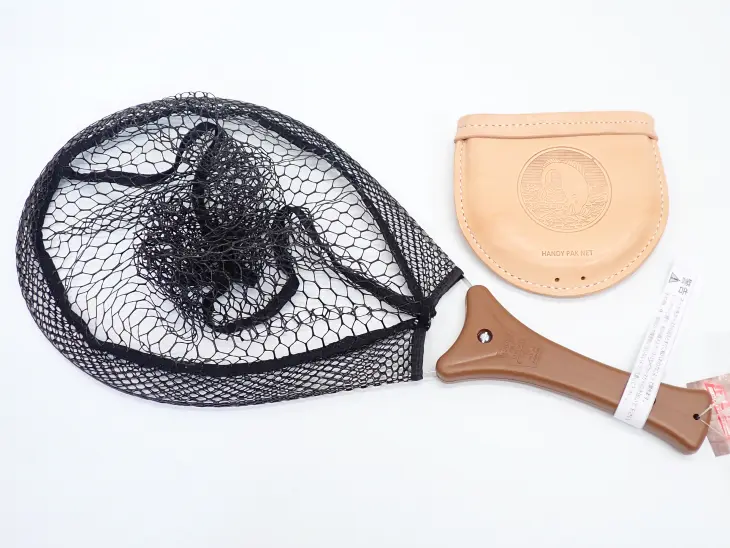 【ハンディパック】 インスタネット Sサイズ プラハンドル/レザーケース/ラバーコートネット