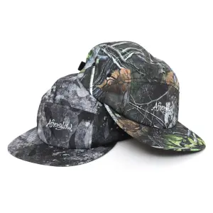【アフターグロー】 5パネルキャップ マークカモ