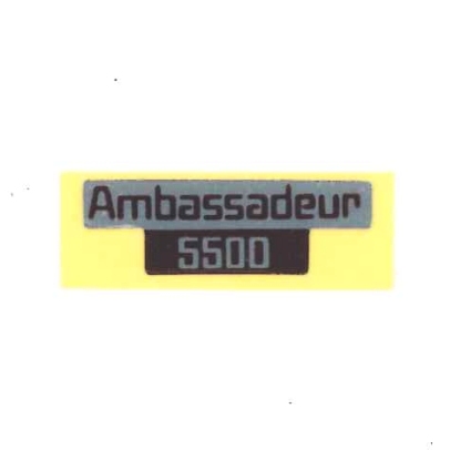 【アブガルシア】 Ambassdeur5500 ステッカー