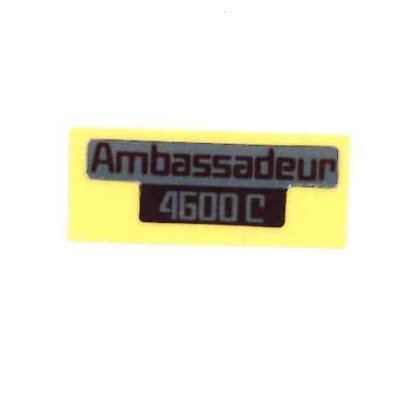 【アブガルシア】 Ambassdeur4600C ステッカー
