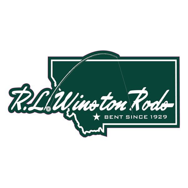 【ウィンストン】 モンタナステッカー 7インチ グリーン/ホワイト