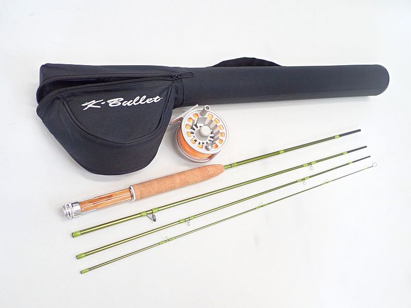 【ケンキューブ】 Kブリット クリーク 7ft ロッドセット 中古