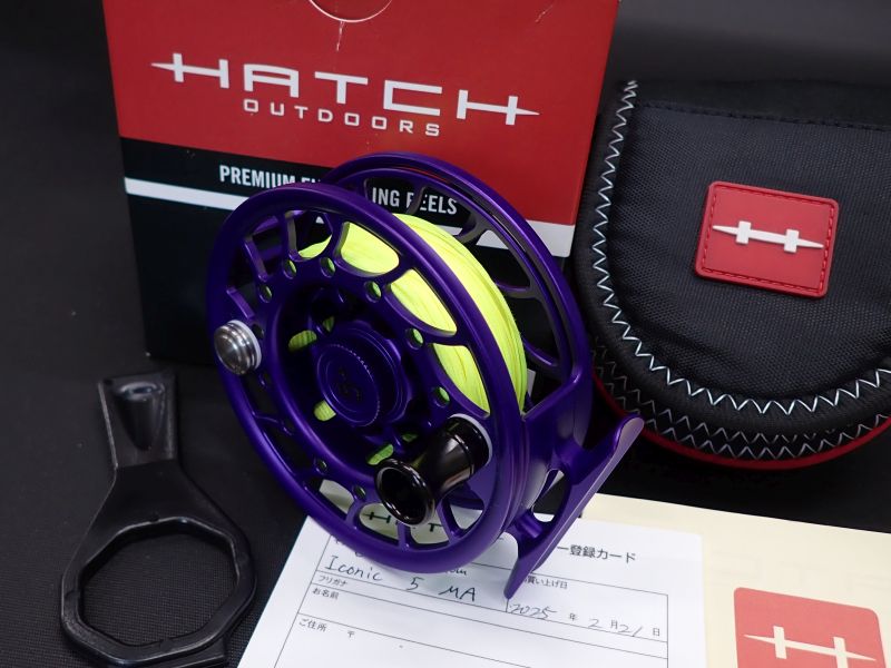 【ハッチ】 アイコニック 5+ MA Phantom Purple 中古