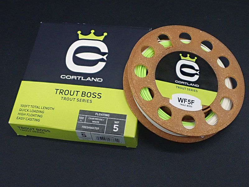 【コートランド】 トラウトボス WF5F ライトグリーン/ホワイト 中古