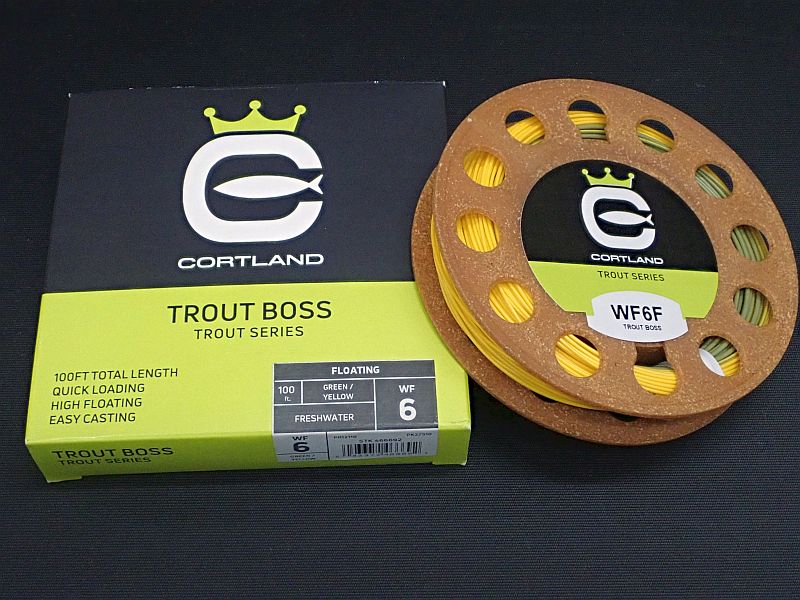 【コートランド】 トラウトボス WF6F グリーン/イエロー 中古