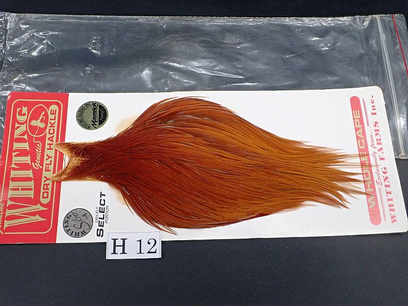 【ホワイティング】 ルースターケイプ シルバーグレード DFSP NAブラウン H12 中古