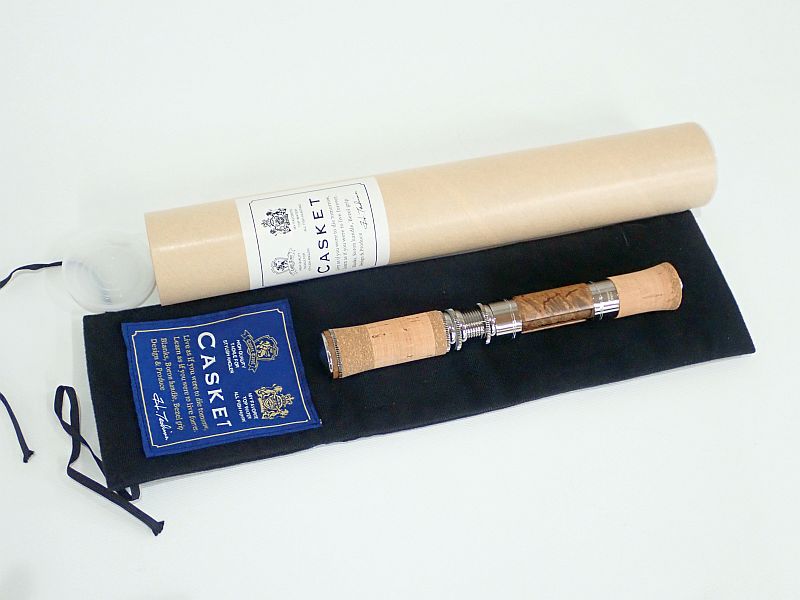 【カスケット】 ボロンハンドル タイプA ユーカリ瘤極上杢 中古