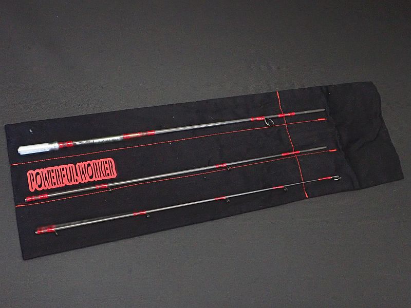 【パワフルワーカー】 アウトレイジ 3.6ft ベイト レッド 中古