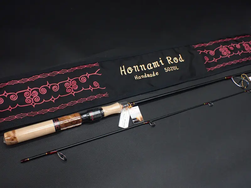 【ホンナミロッド】 502UL アカショウビン彫刻 中古
