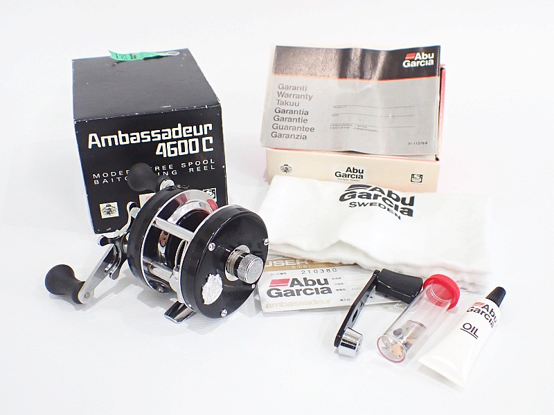 【アブガルシア】 アンバサダー 4600C 復刻 赤ベロ No.91-1 91-92 中古