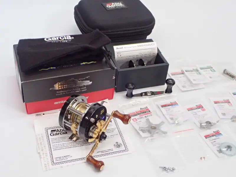 【アブガルシア】 アンバサダー4501C ファクトリーチューンド ブラック カスタム 中古