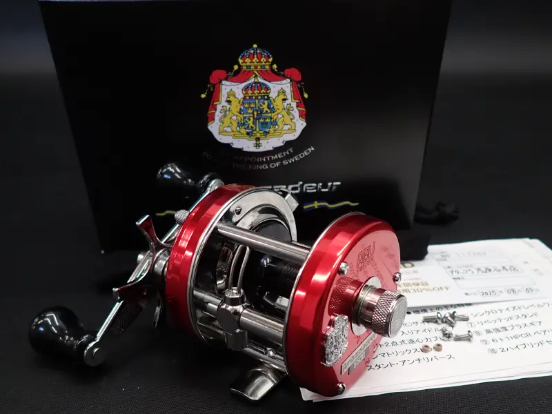 【アブガルシア】 アンバサダー5500 ファクトリーチューン Red 中古