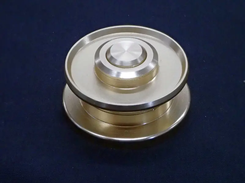 【リセント】 カーディナル3用 アルミスプール ゴールド 中古