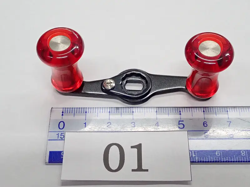 【ザウルス】 ショートパワーハンドル ブラック/レッド 01 中古