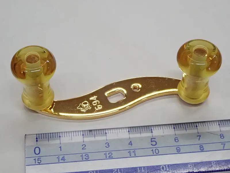 【アクアポリス】 パワーハンドル ゴールド/イエロー 中古