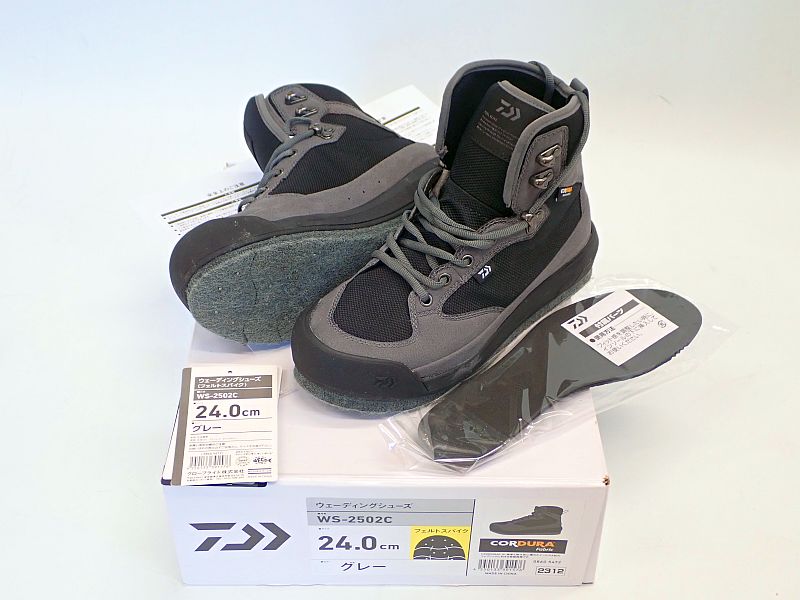 【ダイワ】 ウェーディングシューズ WS-2502C 24cm 中古
