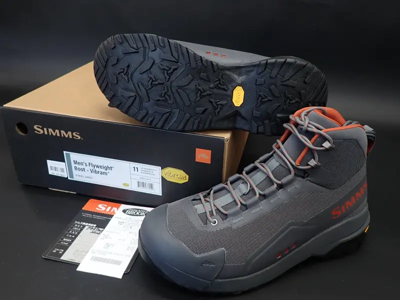 【シムス】 フライウェイトブーツ ビブラムUS11  中古