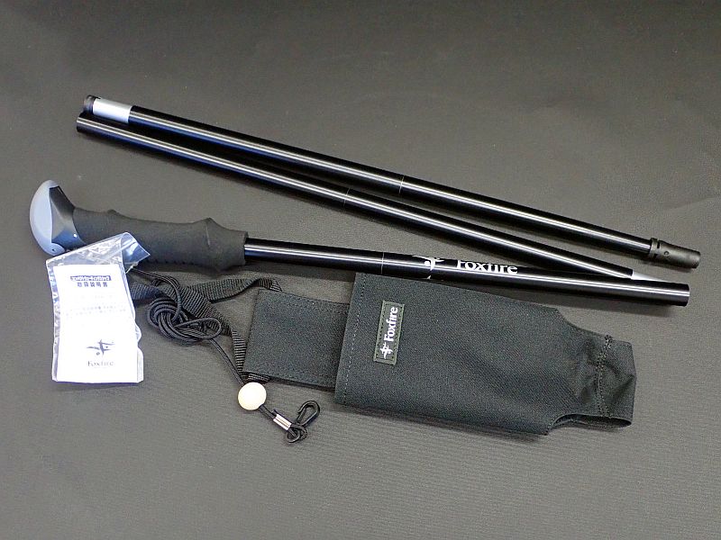 【フォックスファイヤー】 24 コンパクトウェーディングスタッフ ブラック 中古