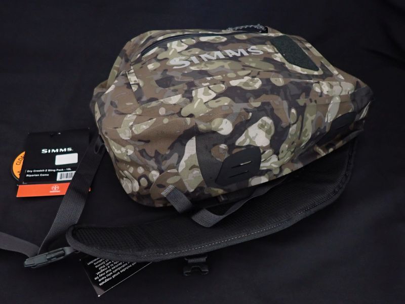 【シムス】 ドライクリーク Z スリングパック Riparian Camo 中古