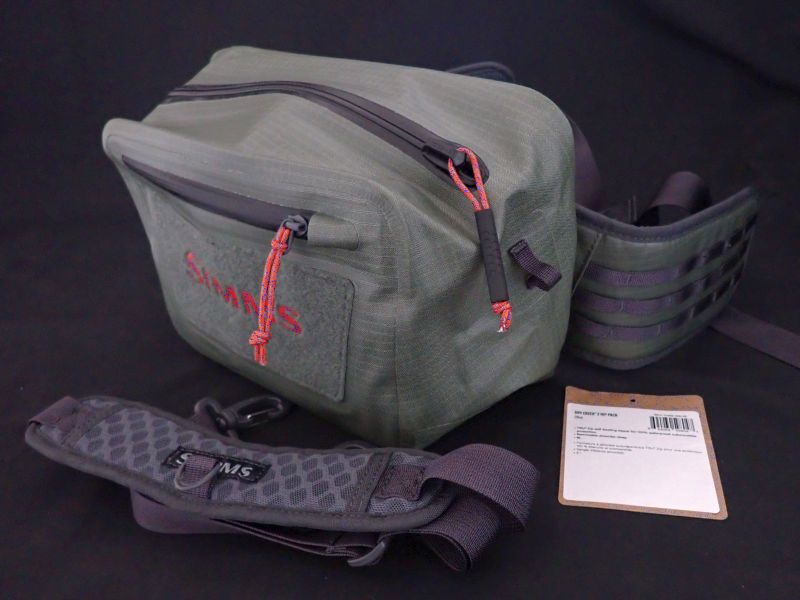 【シムス】 ドライクリークZ ヒップパック オリーブ②中古