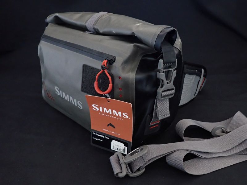 【シムス】 ドライクリーク ヒップパック グレーストーン ジャンク 中古