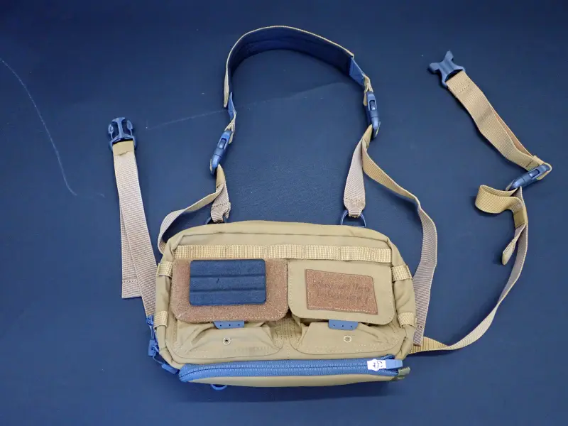 【ミノワベストラボラトリー】 スタンダードチェストバッグ B3 コヨーテ 中古