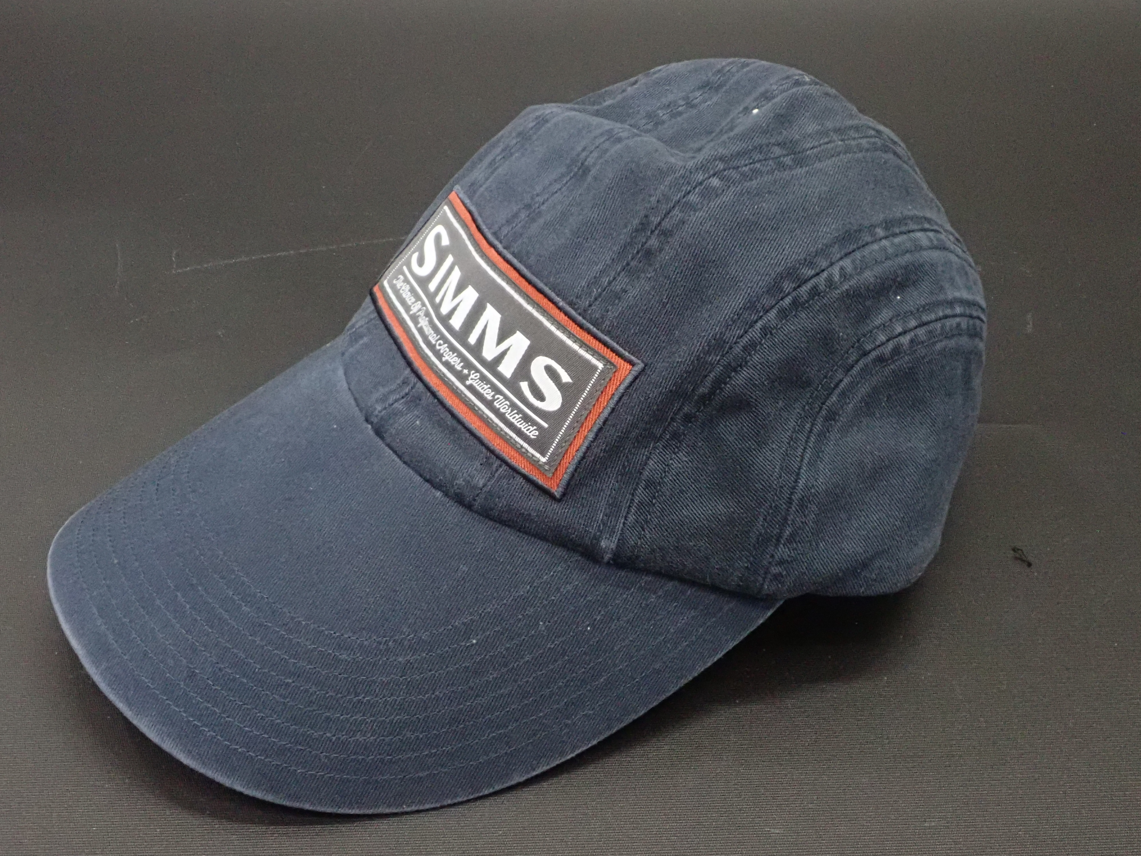 【シムス】 ダブルホールキャップ ネイビー 中古